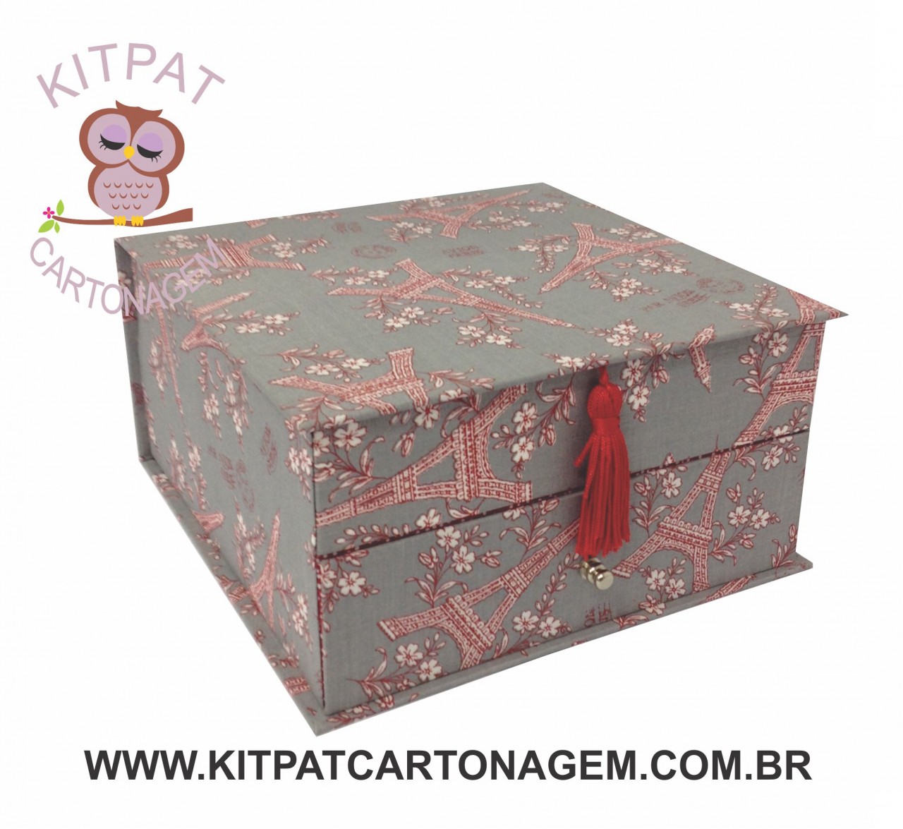 Caixa Multiuso – Simone Aguiar – KitPat Cartonagem